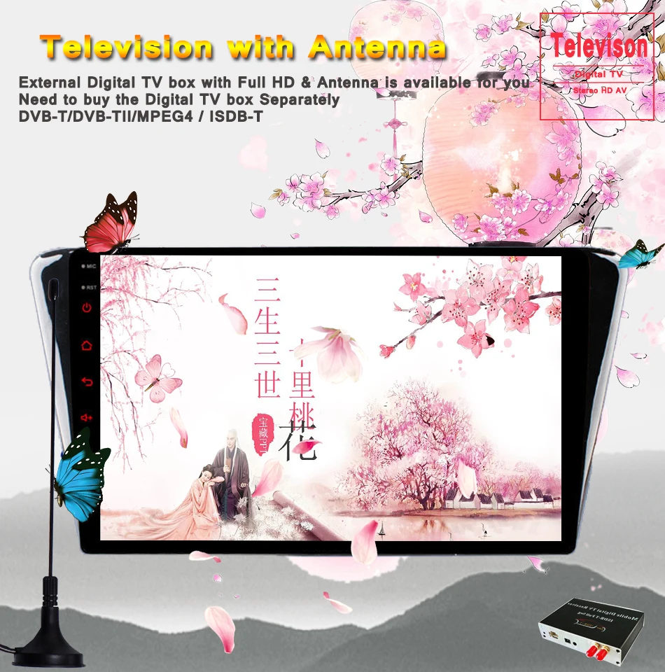 Top Android 9.0 4GB RAM Special Car DVD Stereo Navigation for Peugeot 408 2014-2018 with GPS RDS 3/4G WIFI Head Unit Stereo Audio 8