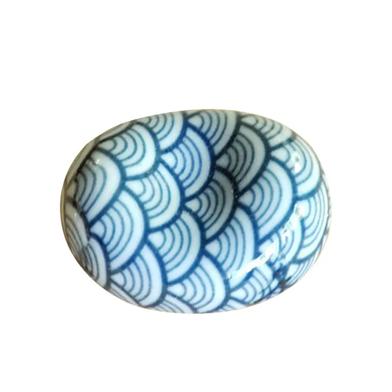 Милая японская керамика посуда слитки подставка для палочек для еды стойка фарфоровая Ложка Вилка подсвечник, декоративные изделия Прямая
