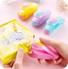 Portable Food Sealer Household Mini Sealing Machine Heat Bag Sealer Capper Food Saver Storage For Plastic Bags Package