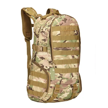 

35L Outdoor Sport Military Tactical Climbing Camo Backpack Adjustable Hiking Camping Adjustable Camouflage Army Field Bags Men