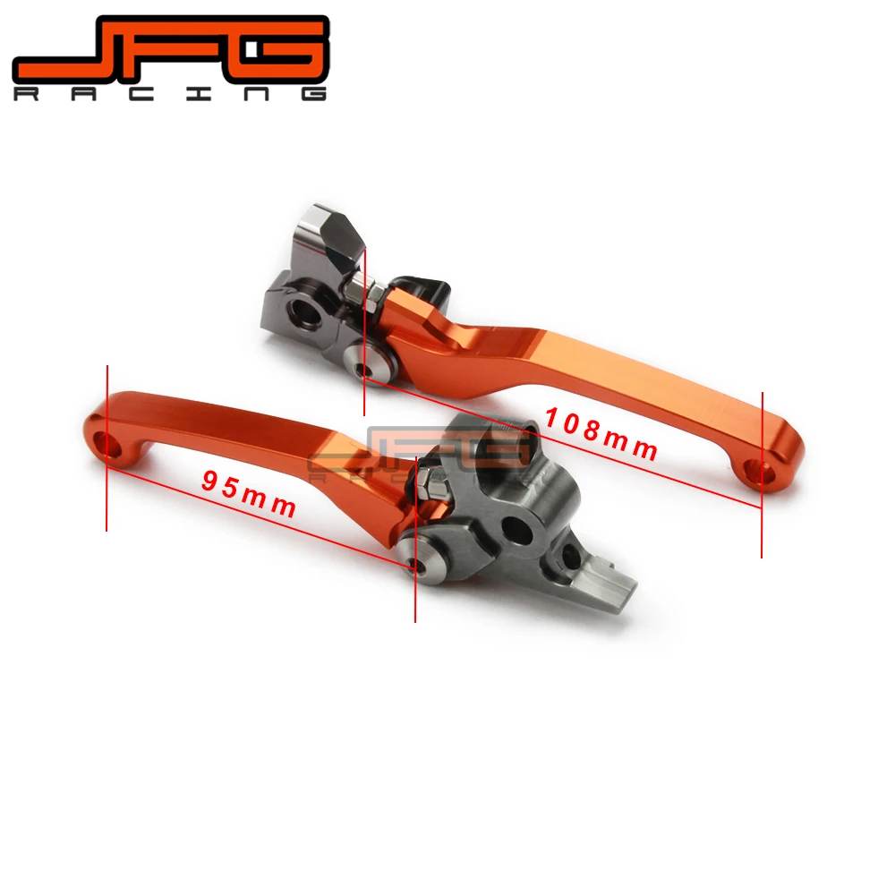 Baratos Motocicleta 2019 CNC embrague palanca de freno para KTM EXC EXCF seis días EXCR XC XCF XCW XCFW SX SXF 125, 144, 150, 200, 250, 300, 350, 450, 500