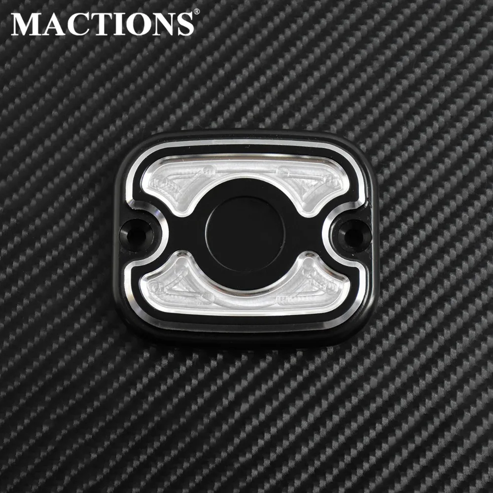 

Motorcycle Front Brake Master Cylinder Cover For Harley Dyna 2006-17 Softail 2006-14 Trike 2014-17 Touring Road Glide 05-07