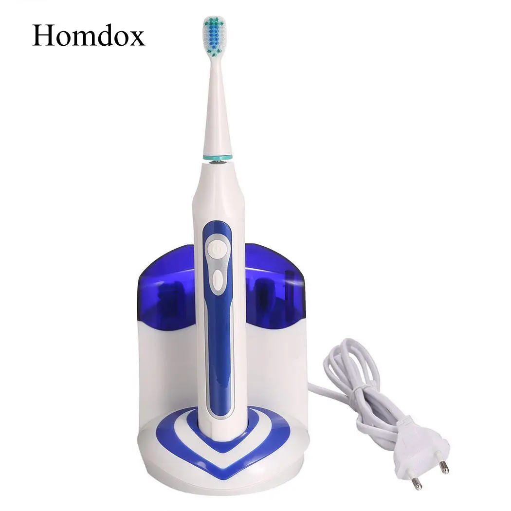 

Base, Head Healthy Per Minute Charging Electric Sterilizing VPM With Toothbrush Sonic Brush With Blue 40000 per minute
