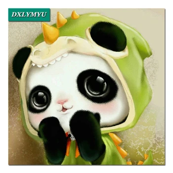 

Diamond Embroidery New 3D Diamond Painting Cross Stitch Cartoon cute panda Kit Home Decor Full Square Rhinestones Diamond Mosaic