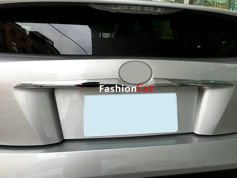 

For Toyota Prius XW50 2016 2017 Exterior ABS Trunk Frame Trim Strip 2pcs