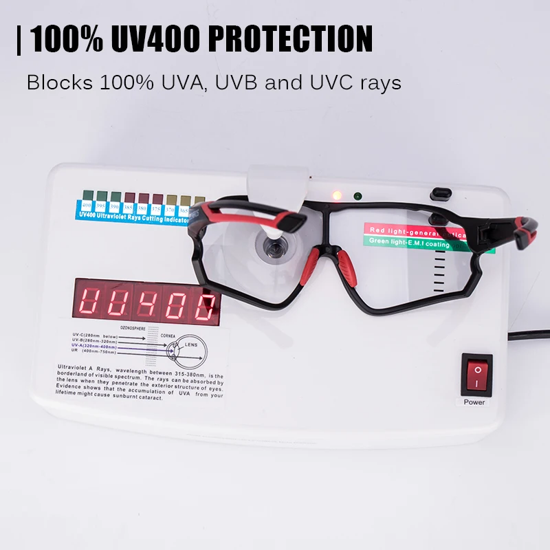 ROCKBROS اللونية الدراجة نظارات دراجة UV400 نظارات شمسية رياضية للرجال النساء مكافحة وهج خفيفة الوزن تنزه نظارات ROCKBROS اللونية الدراجة نظارات دراجة UV400 نظارات شمسية رياضية للرجال النساء مكافحة وهج خفيفة الوزن تنزه نظارات