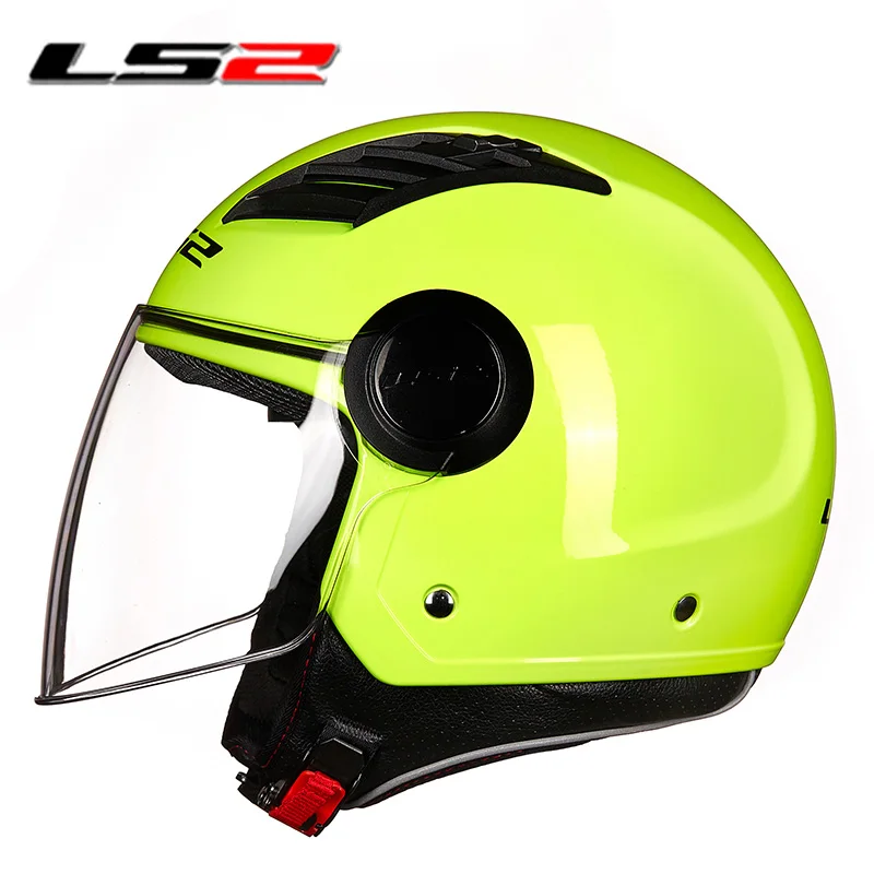 LS2 OF562 воздушный поток с открытым лицом летний мотоциклетный шлем реактивный скутер половина лица Мотоцикл capacete casco LS2 шлемы Vespa