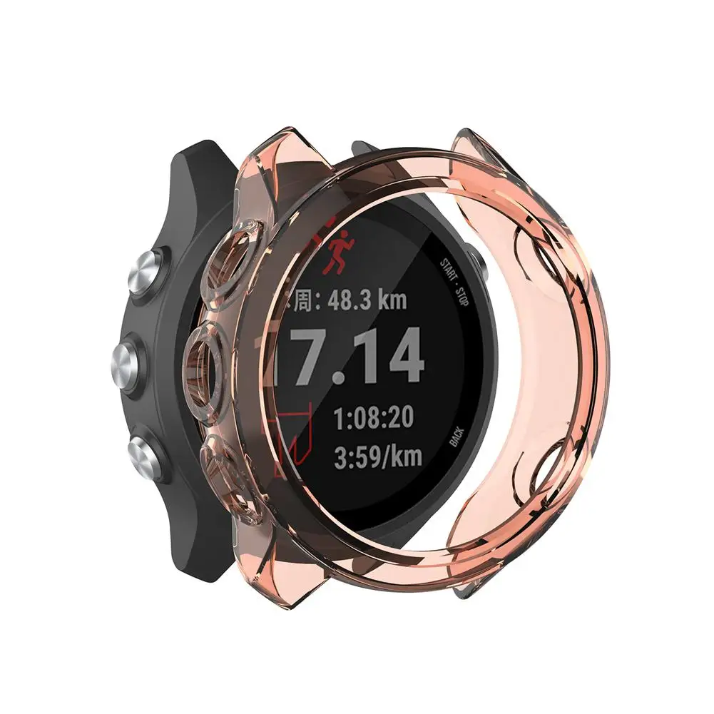 

Smart Watch Replacement Case TPU Protective Case Protection Cover Shell For Garmin Forerunner 245/245M Smart Watch