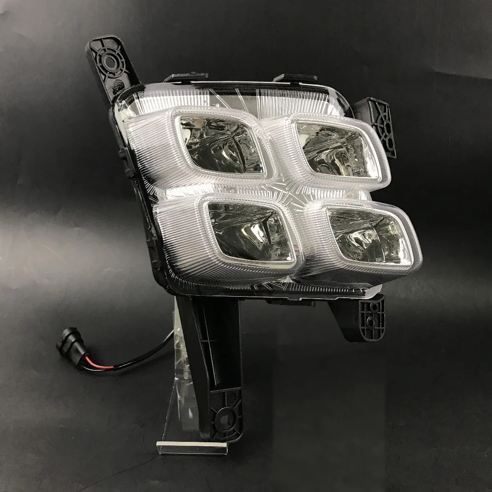 For Hyundai Creta IX25 2014 2015 2016 Waterproof LED Daytime Running Light DRL Fog Lamp For Hyundai Creta IX25 2014 2015 2016 Waterproof LED Daytime Running Light DRL Fog Lamp