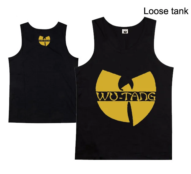 

2019 new style casual hip hop undershirt 100% cotton men and women wutang o-neck cheap wholesale price 100% cotton good quality