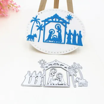 

A Devout Believer DIY Scrapbooking Photo Album Paper Card Craft Cute Embossing Metal Cutting Dies Stencils Scrapbooking