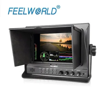 

Feelworld 7" IPS 1280x800 Seamless Switch Dual 3G-SDI Camera Field Monitor with Waveform Vectorscope Color Histogram FW789