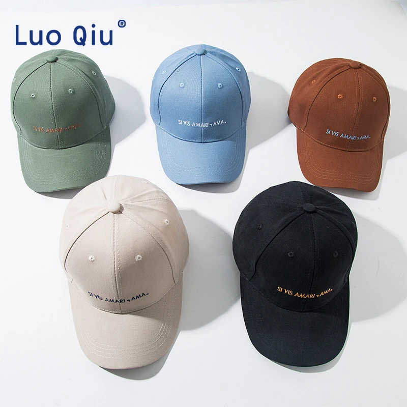 Весна Повседневное Snapback Шапки кепки-бейсболки хип-хоп вышивать письмо хлопковая шапка для Для мужчин Женская кепка