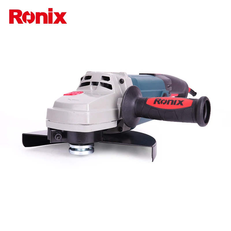 Ronix 220 В электроинструменты 230 мм Угловая шлифовальная машина 2400 Вт Высокая мощность контроль скорости 6500 об/мин Электрическая угловая шлифовальная машина модель 3221
