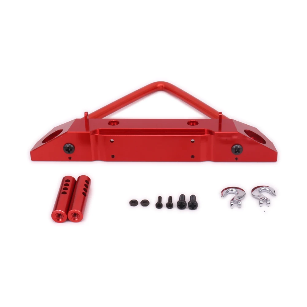 1 шт. алюминиевый передний бампер из сплава для trx4 Rc автомобиля 1/10 Traxxas trx 4 blazer Crawler