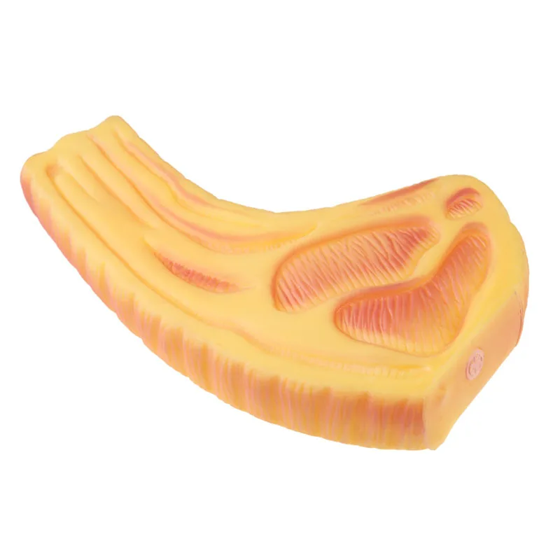 New Beefsteak Soft Rubber Sound Squeaky Chew Training Toy for Pet Dog