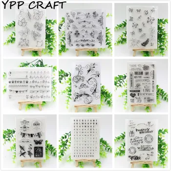 

YPP CRAFT Cute Designs Transparent Clear Rubber Stamp Seal Paper Craft Scrapbooking Decoration Projects 1004