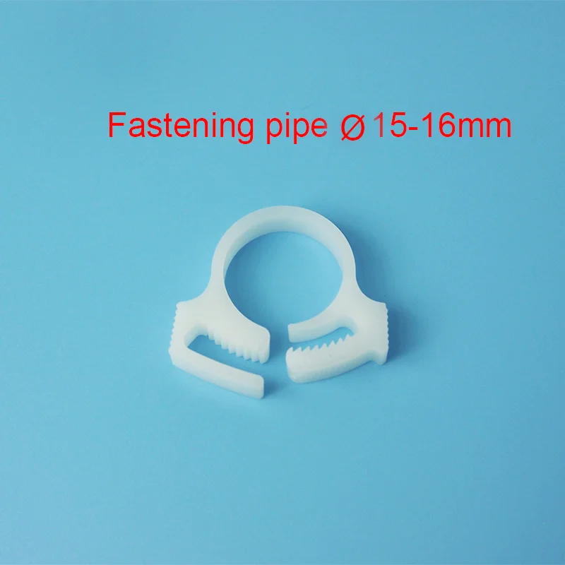 5PCS Plastic Snap Grip Hose Clamps Flexible Tubing Fixing Fastening