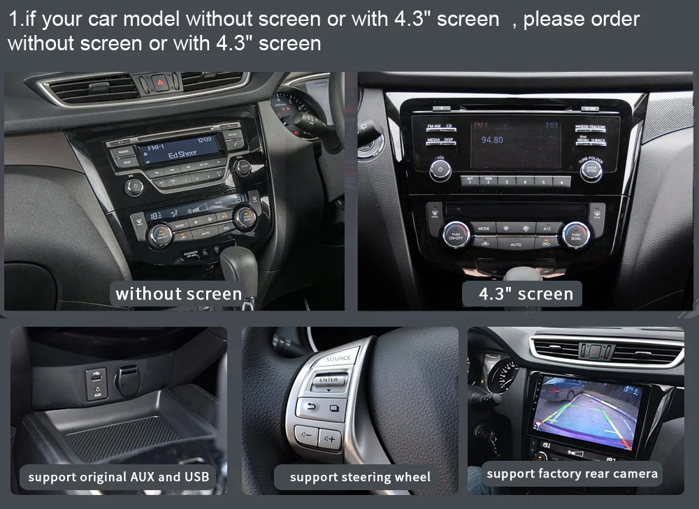 Best 10.2" Android 8.0 Car GPS Radio Player for Nissan X-Trail Qashqail 2014 2015 2016 2017 with Octa Core 4GB+32GB Stereo Multimedia 0