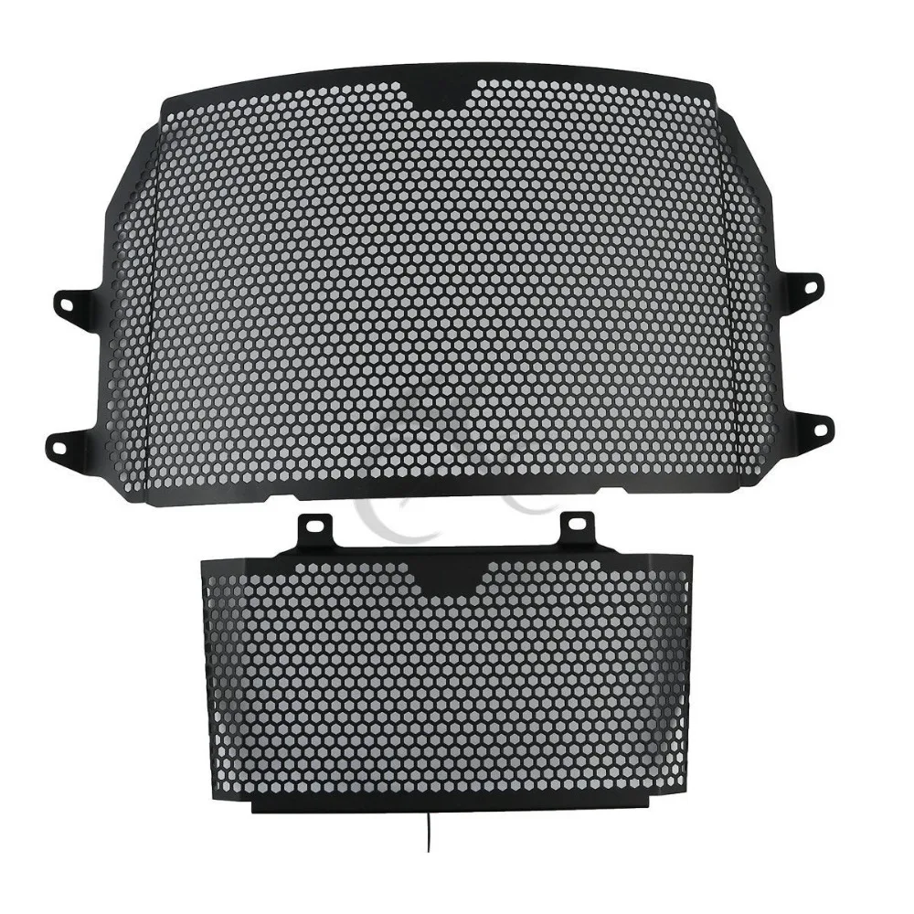 

Radiator Grill Guard Protector Oil Cooler Cover Black For Yamaha 2016-2017 MT-10 Motorcycle