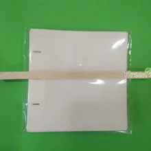 Ограниченный запас Продвижение цена! 12 шт./пакет 70*70 мм 3 отверстия Чай Фильтры, пищевой фильтровальной бумаги Чай мешок, упаковать в мешок pp+ 1 stick