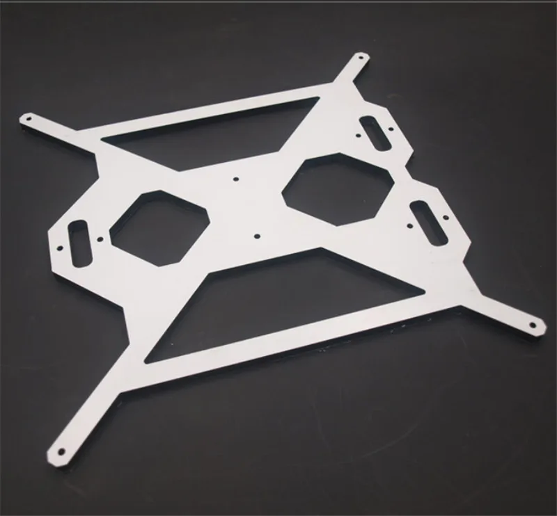 Funssor Prusa i3 6 мм алюминиевый композит с подогревом кровать каретки лоток CNC для Reprap