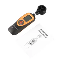 

HT-91 Mini Portable Digital Anemometer With LCD Screen Display Wind Speed Gauge Air Flow Speed Meter Thermometer
