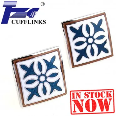 

TZG00837 Enamel Epoxy Cufflink Cuff Link 2 Pairs Free Shipping Promotion