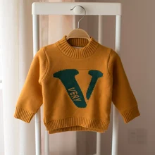 Новинка года; зимняя детская одежда; Детские свитера; толстые кашемировые свитера; модные теплые свитера с длинными рукавами для мальчиков
