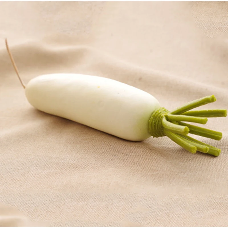 1 шт. имитация овощей гостиная игрушки для показа - Цвет: Ternip