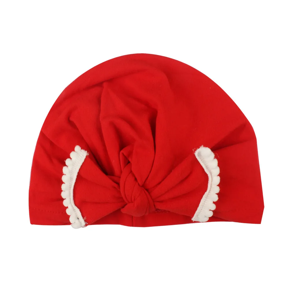 

2019 Hot Sale Cute Newborn Toddler Kids Baby Boy Girl Turban Cotton Beanie Hat Winter Warm Cap A507