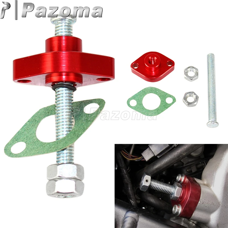 Red Motorcycle CNC Manual Cam Chain Tensioner For Kawasaki Zx 1100c 1990 1993Zx 1100d 1993 2001 Zx 1200 Zzr 2002 2005|cam chain tensioner|cam chainmanual for kawasaki AliExpress