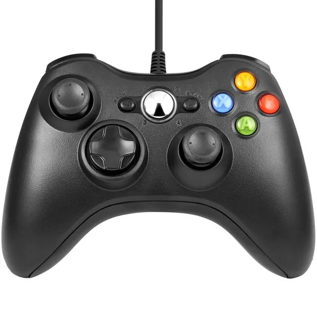 Best Price Onleny USB Wired Joypad Gamepad remote Gaming Controller For Microsoft for Xbox 360 slim for PC Gamer Game Joystick wholesale