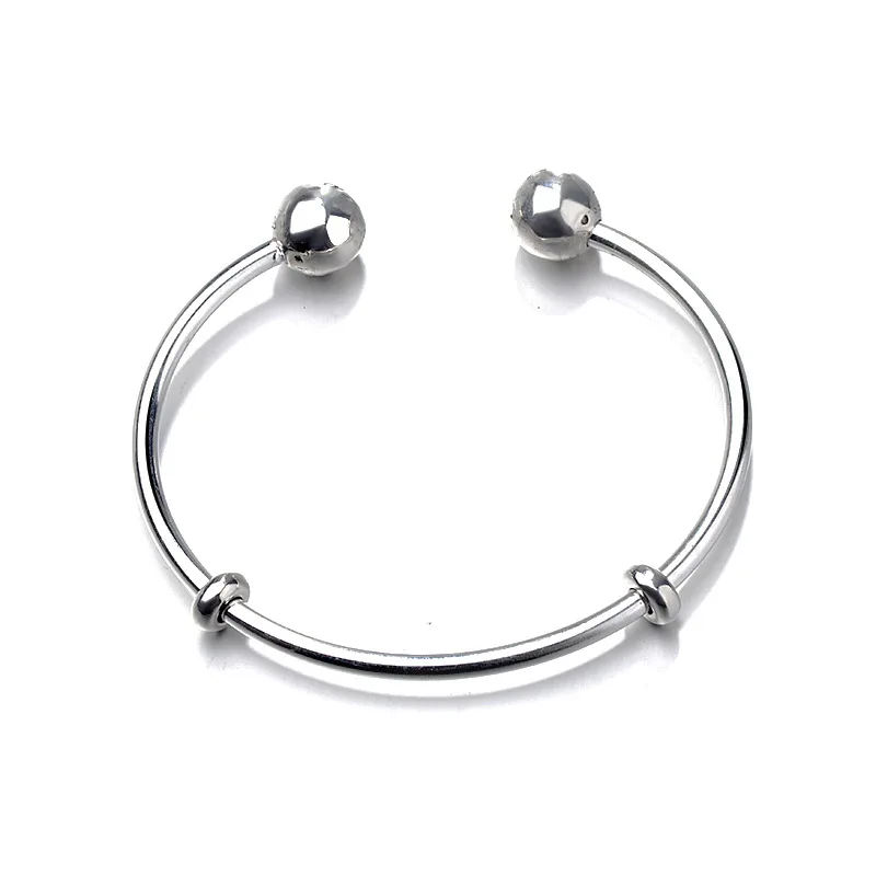 

Quality Moments Silver Open With Signature Caps 925 Sterling Silver Jewelry Fit Original Bangle Bracelet Bead Charm Jewelry