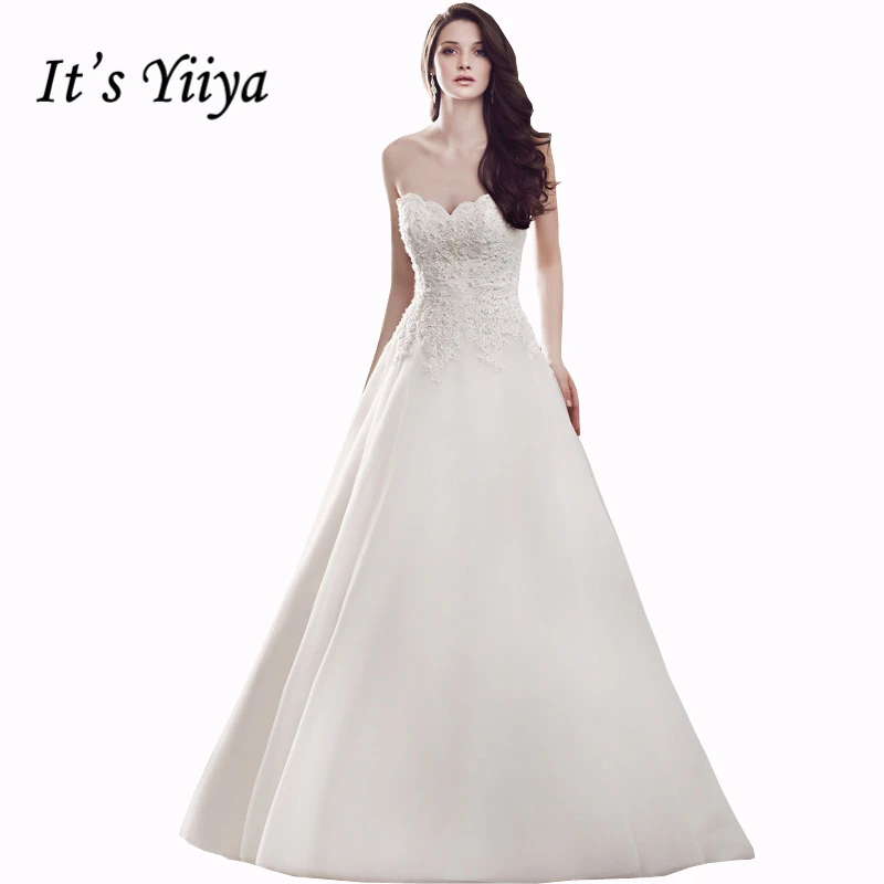 plus size strapless wedding gowns