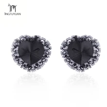 Кружевные декоративные накладки на соски, силиконовые накладки на грудь, лепестки в форме сердца, самоклеющиеся накладки на соски, сексуальные кружевные наклейки на соски, женское нижнее белье