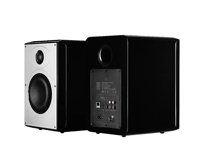 H5MKII Wireless 2.0 Multimedia Bookshelf Speakers High-fidelity Bluetooth WiFi Monitor Speakers 2-way 4th-order vented speaker