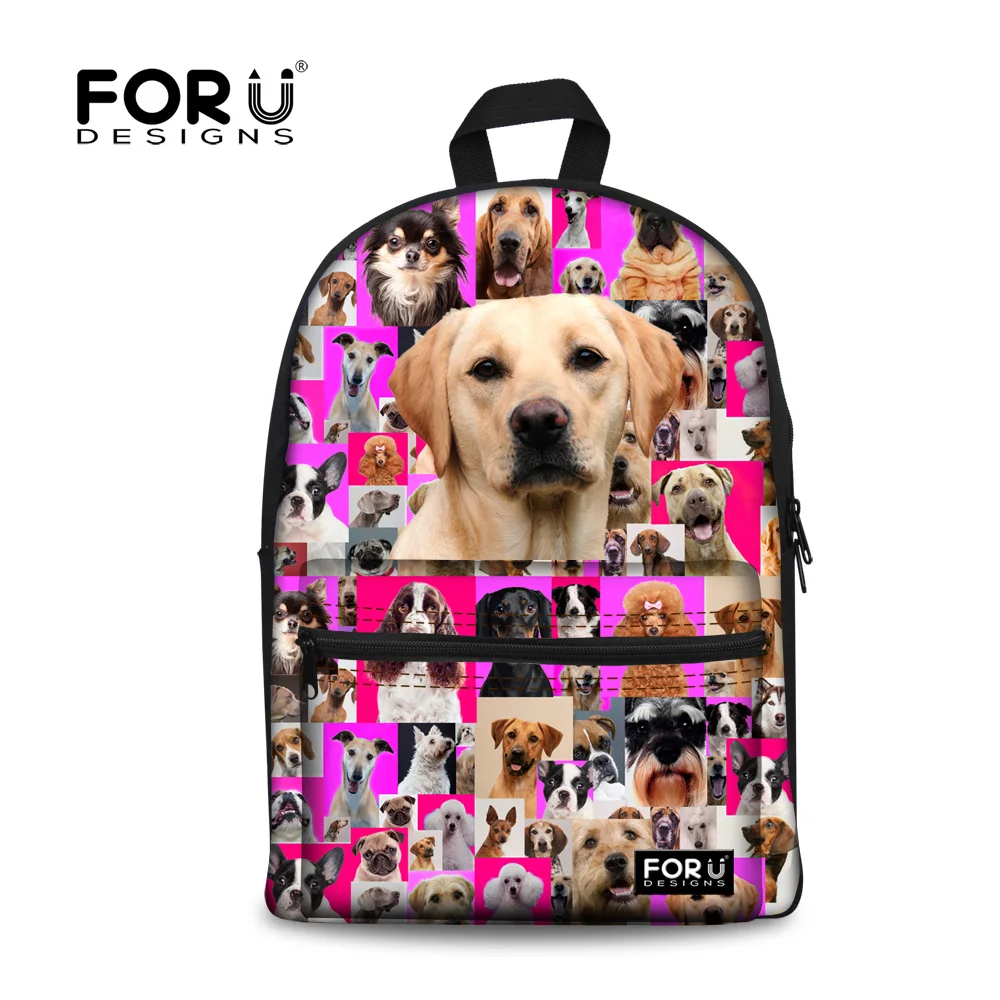 

Fashion Women Backpack for Teenager Girls Children Boys Student Golden Retriever Printing School Backpacks Tourism New Daypack