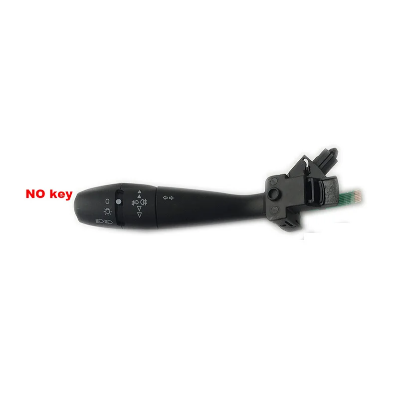 Для peugeot 307 206 301 308 3008 405 407 408 переключатель сигнала поворота рулевая колонка с механическим приводом светильник индикатор переключателя - Цвет: NO key