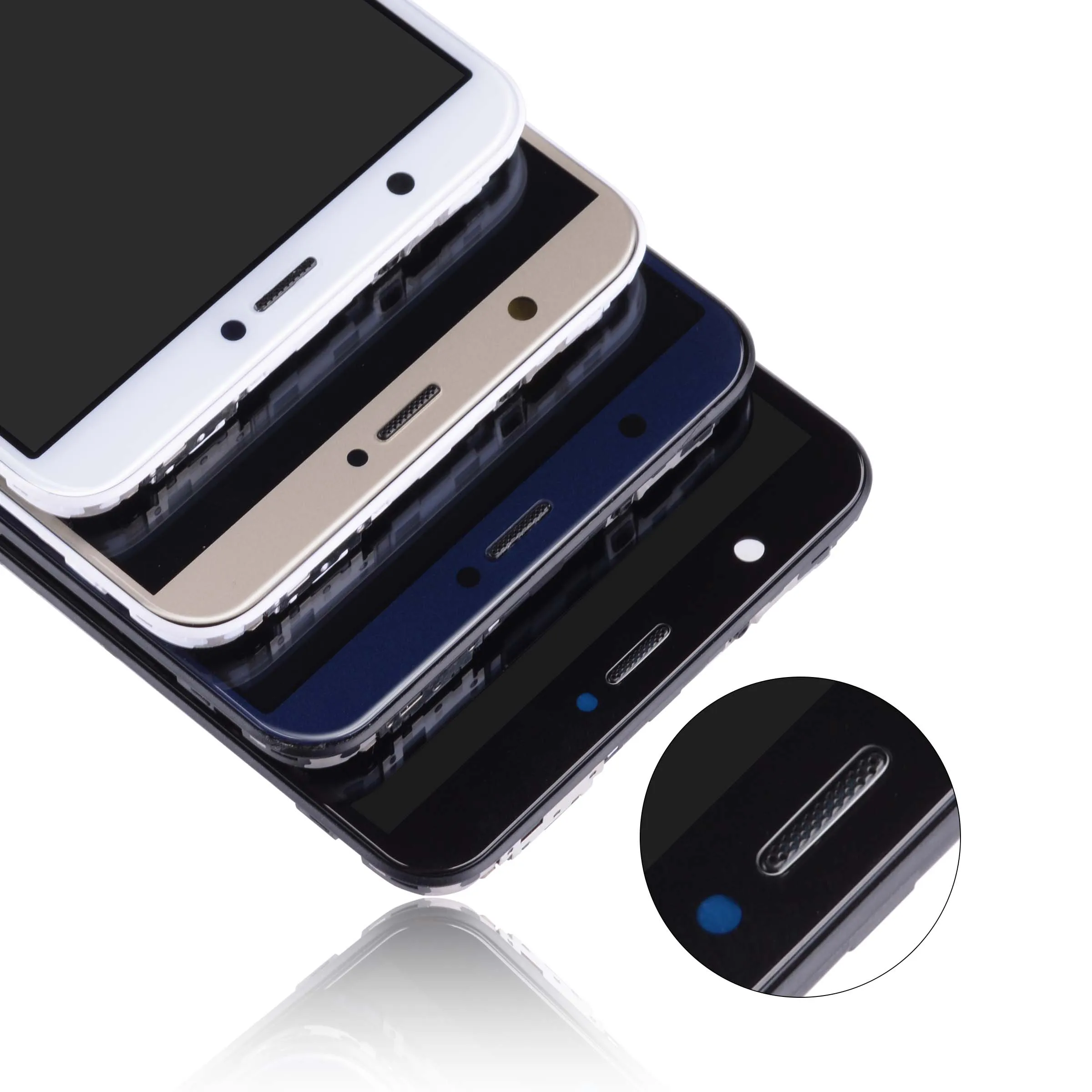 Дисплей для HUAWEI P Smart Enjoy 7S FIG LX1 fig-lx3 fig-lx1 LCD в сборе с тачскрином на рамке 5.65'' черный белый синий золото