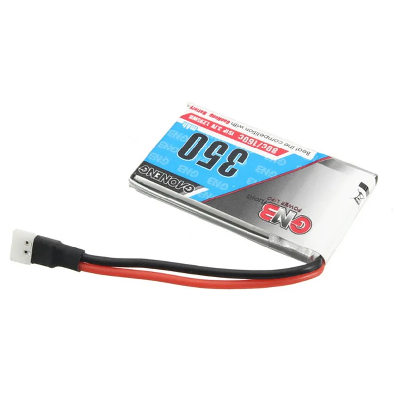 Горячая Распродажа перезаряжаемый аккумулятор Gaoneng GNB 3 7 V 350mAh 1S 80/160C Lipo белая