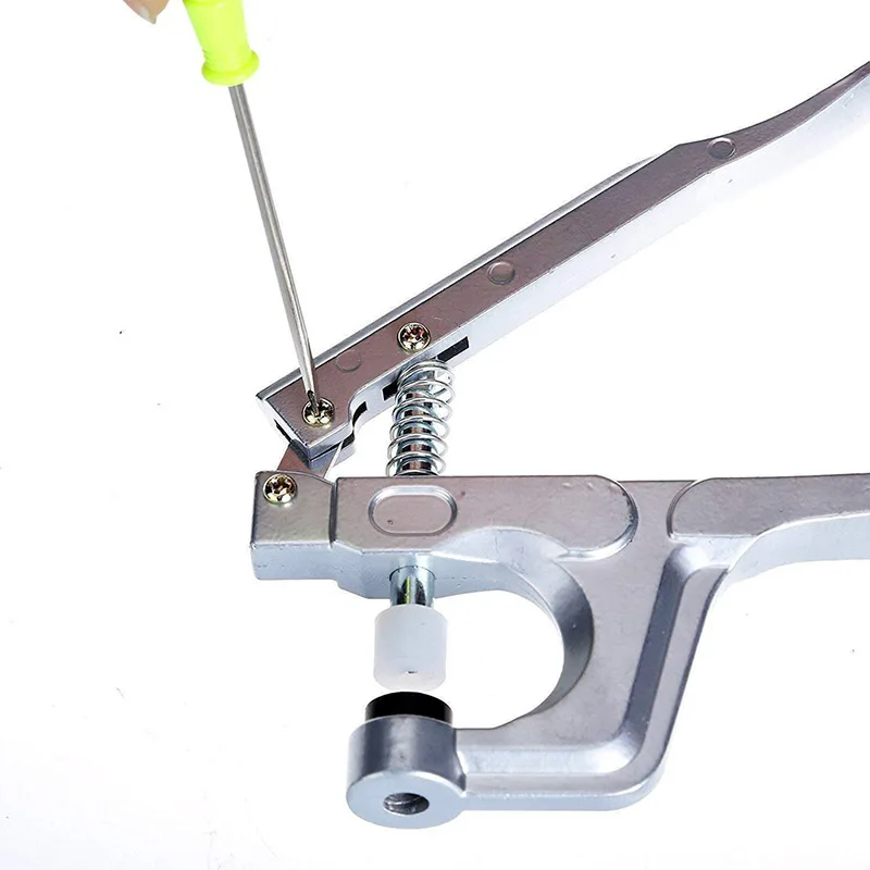 150Pcs/Set Plastic Snaps Hand Held Pliers Tool Kit with Buttons 15