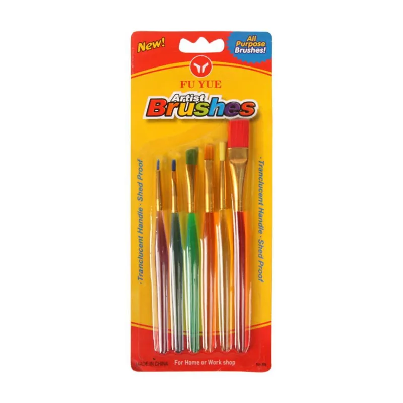 

6 Pcs DIY Tool Pen Set Cake Icing Decorating Fine Painting Brush Fondant Dusting Sugar Craft