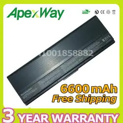 Apexway черный ноутбук Батарея для ASUS90-ND81B1000T 90-ND81B2000T 90-ND81B3000T A32-U6 A33-U6 N20 серии N20A U6S U6Sg U6VC