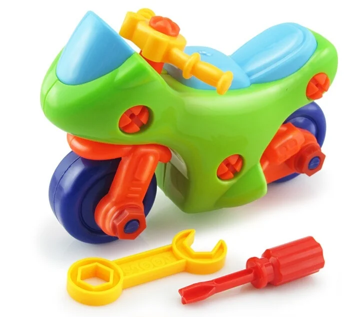 

Handmade Disassembly Motorcycle Toy Children DIY Toy