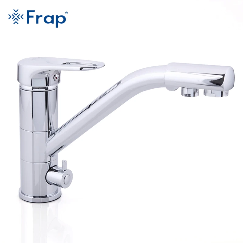 Frap The New Kitchen Faucet Deck Mounted Mixer Tap 360 Degree rotation with Water Purification Features torneira monocom F4304