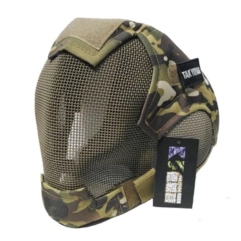 Full-Face Steel Mesh Airsoft Mask 1