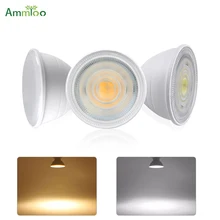 Светодиодный прожектор MR16 светодиодный лампы 220 V 5 W 7 W затемнения Светодиодный Светильник направленного света Алюминий PCB белый/теплый белый для внутреннего освещения дома