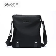 BAQI Brand Men Handbags Oxford Cloth Waterproof 2019 Fashion Men Shoulder Bag Crossbody Messenger Bags High Quality Casual Bag anime fairy tail natsume yuujinchou monokuma dog shiba inu handbags oxford women men student shoulder messenger crossbody bag
