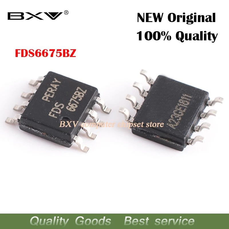 

10pcs FDS6675BZ FDS6675 6675BZ SOP new original laptop chip free shipping